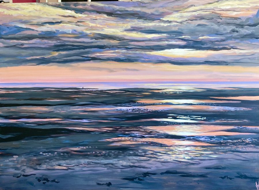 “As far as I can see” – maleri af Helle Kjems