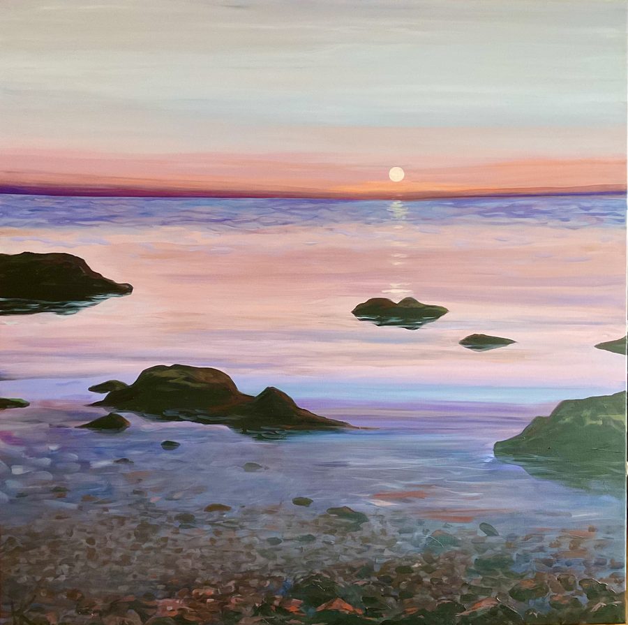 “Dolce” – maleri af Helle Kjems